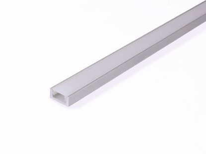 Obrázek LED profil standardní s difuzorem mléčný 2m DOPRODEJ