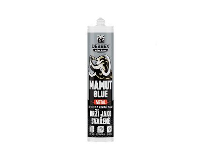 Obrázek DEBBEX MAMUT GLUE High Tack Metal 290ml šedý