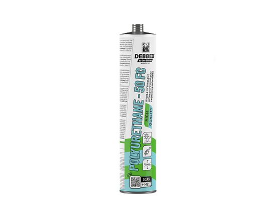 Obrázek DEBBEX PU 50 FC Polyuretanový tmel 300 ml šedý