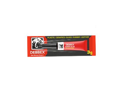 Obrázek DEBBEX SUPER GLUE Sekundové lepidlo 3g