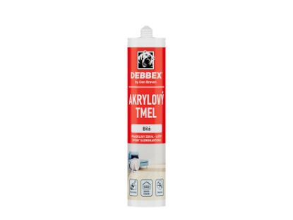 Obrázek DEBBEX Akrylový tmel 280ml bílý