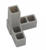 Plast. spojka pro J15x15x1  3D