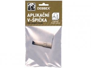 DEBBEX Aplikační V-špička pro lepidla MAMUT GLUE