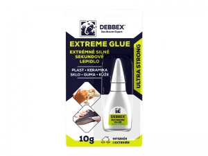 DEBBEX EXTREME GLUE Extrémně silné sekundové lepidlo 10g