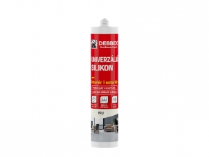 DEBBEX Univerzální silikon 280ml bílý